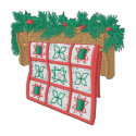 Christmas Quilt embroidered shirts by ZazzleEmbroidery Christmas Quilt embroidered shirts