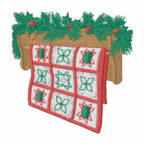 Christmas Quilt embroidered shirts