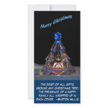 Christmas Quotes 2 Custom Photo Card