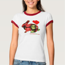 Christmas Rabbit TShirt from RabbitMart