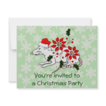 Christmas Rat invitations by orsobear Christmas Rat invitations