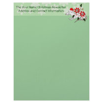 Christmas Rat letterhead by orsobear Christmas Rat letterhead
