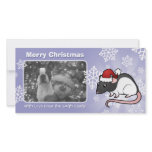 Christmas Rat Photo Card Template