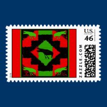 Christmas Raven Blanket Postage postage