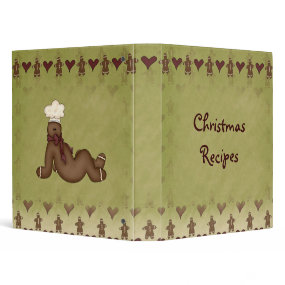 Christmas Recipe Binder binder