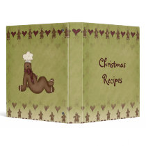Christmas Recipe Binder by LulusLand Christmas Recipe Binder