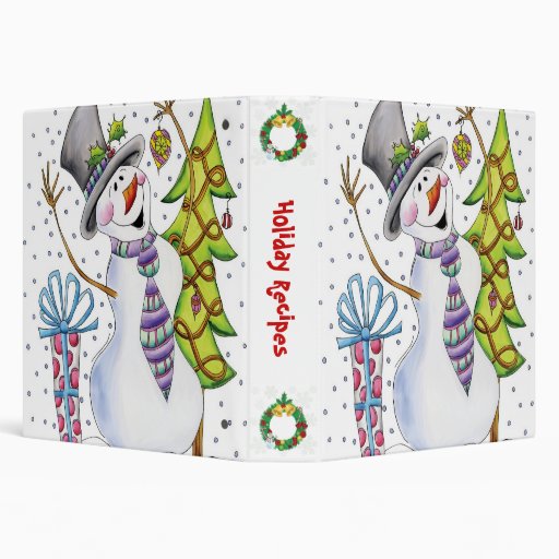 Christmas Recipe binder