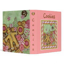 Christmas Recipe Binder Gingerbread Cookies by suncookiez Christmas Recipe Binder Gingerbread Cookies