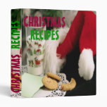 CHRISTMAS RECIPES binder