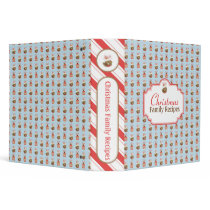 Christmas Recipes Binder | Christmas Photo Binder