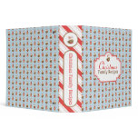 Christmas Recipes Binder | Christmas Photo Binder
