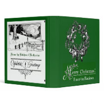 Christmas Recipes Personalized Avery Binder by farmer77 Christmas Recipes Personalized Avery Binder