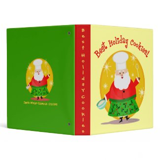 Christmas Recipes Scrapbook Photo Binder binder