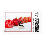 Christmas Reindeer & Baubles Stamp