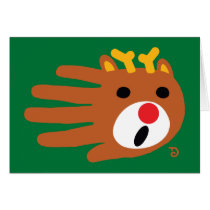 Christmas Reindeer card