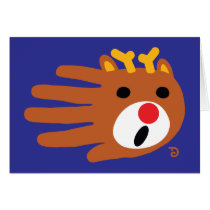 Christmas Reindeer card