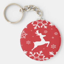 Christmas Reindeer Key Chain