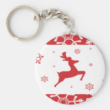 Christmas Reindeer Key Chains