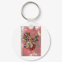 Christmas Reindeer keychains
