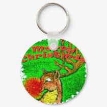 Christmas Reindeer keychains