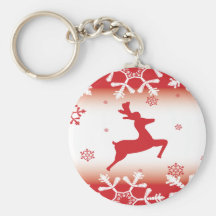 Christmas Reindeer Keychains