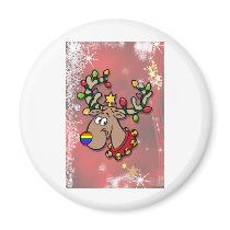 Christmas Reindeer magnets