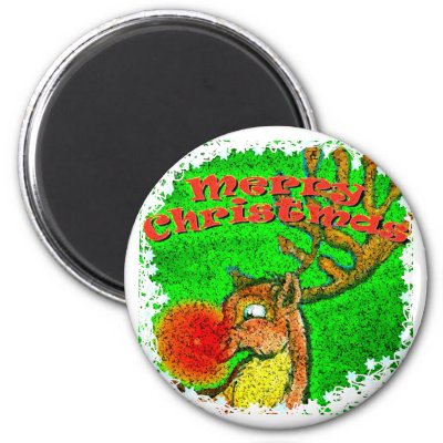 Christmas Reindeer magnets