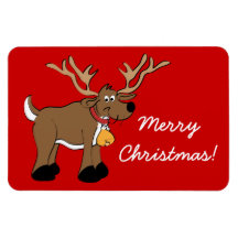 Christmas Reindeer Magnet
