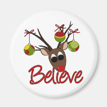 Christmas Reindeer Magnet