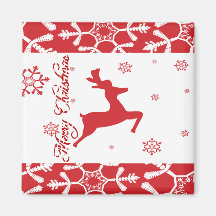 Christmas Reindeer Magnets