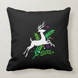 Christmas Reindeer Pillow