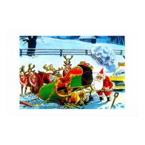 CHRISTMAS REINDEER posters by ANGELHELEN CHRISTMAS REINDEER posters