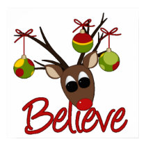 Christmas Reindeer Poster posters by forbes1954 Christmas Reindeer Poster posters