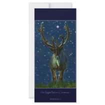 Christmas Reindeer rack cards