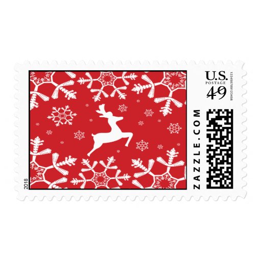 Christmas Reindeer Stamps 