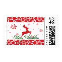 Christmas Reindeer Stamps