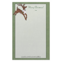 Christmas Reindeer Stationery