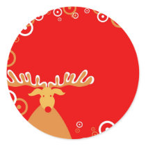 Christmas Reindeer stickers by prawny Christmas Reindeer stickers