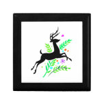 Christmas Reindeer Trinket Box