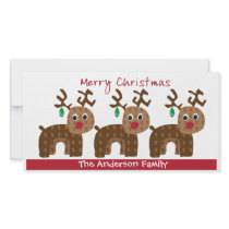 Christmas Reindeers Card photo cards by christmasgiftshop Christmas Reindeers Card photo cards