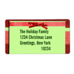 Christmas Return Address Labels