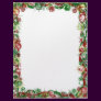 Christmas Ribbon Ball border Letterhead Design
