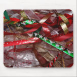 Christmas Ribbons Mousepad