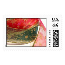 Christmas Ribbons postage by mlane53 Christmas Ribbons postage