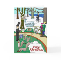 Christmas Roast Chestnuts in Sutton Park (Card)