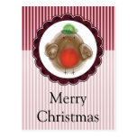 Christmas Robin Postcard