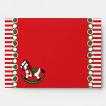 Christmas Rocking Horse Envelope