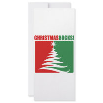 Christmas Rocks! Custom Rack Card