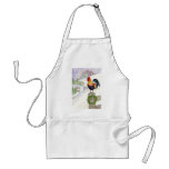 christmas rooster aprons