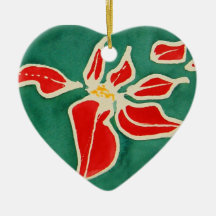 Christmas Rose Christmas Tree Ornaments